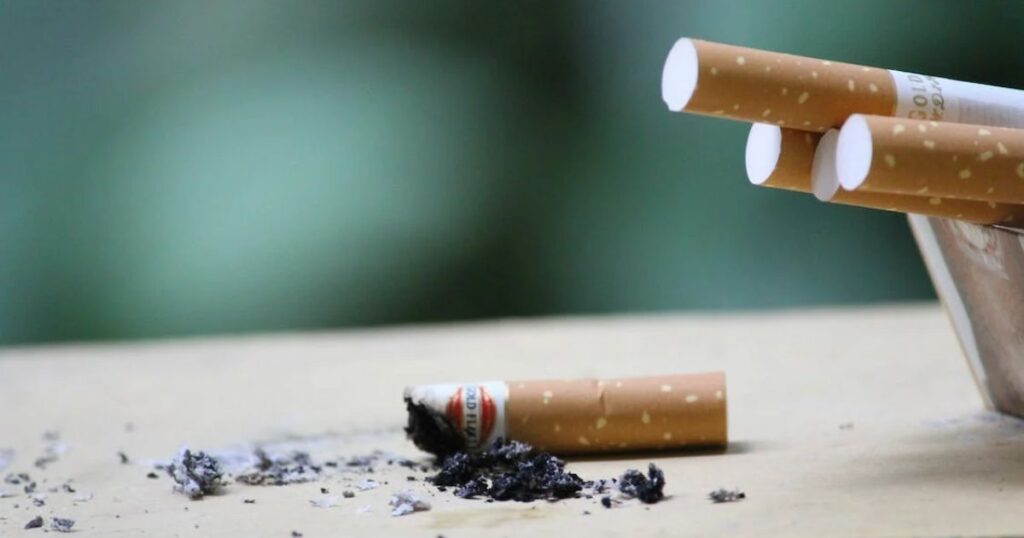 smēķēšanas ietekme